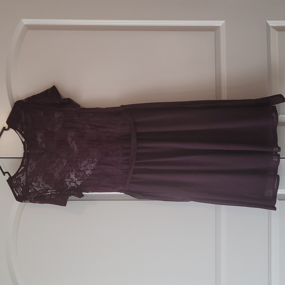 Women's Floral Lace Top Cocktail Dress